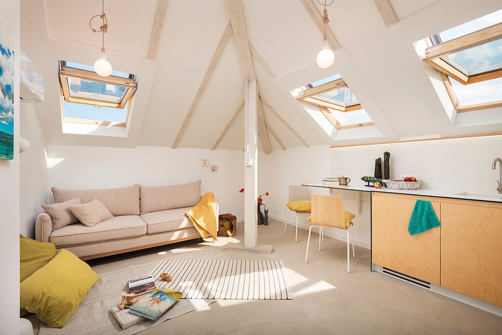 Cute Little Attic Loft in the Heart of Sofia FlatAway