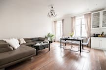 WARSAW CENTER Dobra Zen Luxury 3 Bedroom Apartment 1 Apartamenty do wynajęcia