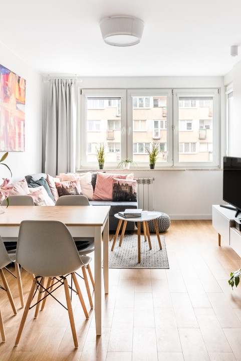 Warsaw Downtown Bright and Comfy Apt with Balcony 1 Apartamenty do wynajęcia