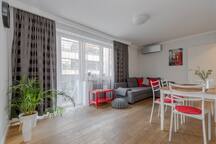 WROCLAW CENTRAL 2 Bedroom Apt with AC & Balcony / Oławska 0 Apartments for rent