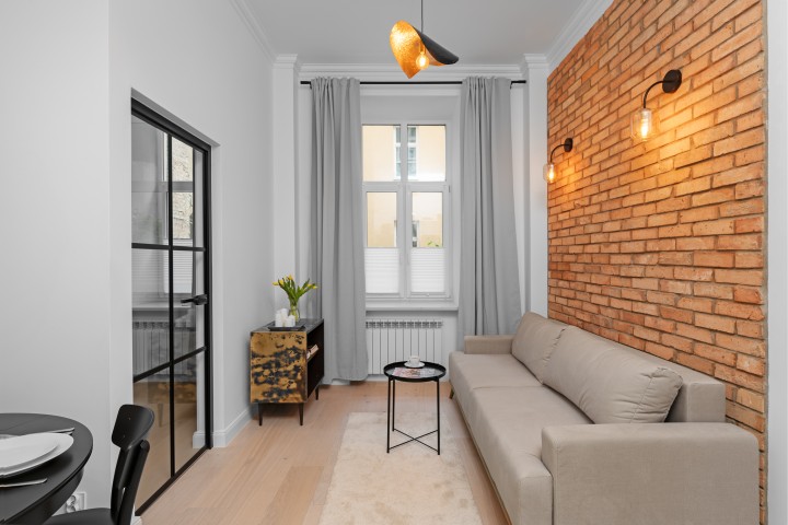 WARSAW CENTRAL  2-Bedroom Industrial Design Apartment Politechnika / Constitution Square 5 Apartments for rent