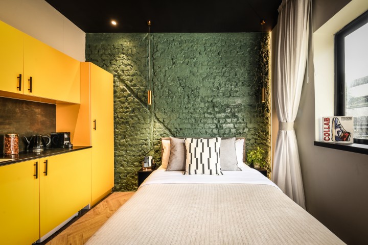 Listing 7 Loginn: Super Studio with Kitchen & Balcony // 100m>beach ⭐ 5 Loginn Autonomous Hotels