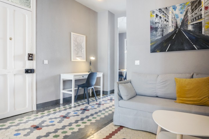 1T Wonderful and cozy apartments next to city centre 1 VLC HOST: Alquiler apartamentos corta duración