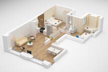 Mar - Spacious studio in Born 27 CATERINA
