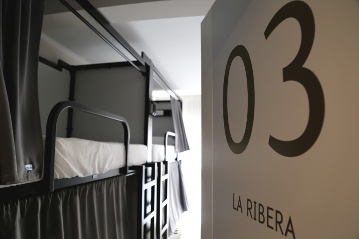 Habitacion 3 " La ribera" con baño compartido 6 URI Hostel Bilbao