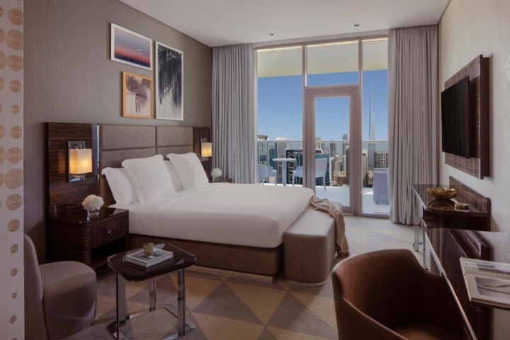 Fancy Deluxe Room In Business Bay With Balcony Near Mayfair Tower By Luxury Bookings 6 Luxury Bookings