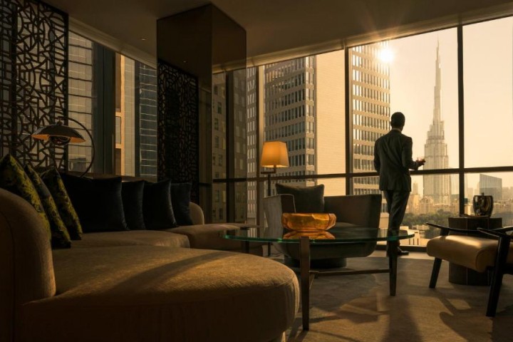 Deluxe Terrace one Bedroom King Suite Near Difc Gate Village By Luxury Bookings 6 Luxury Bookings