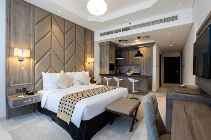 Studio Apartment In Al Qusais By Luxury Bookings AC 0 Luxury Bookings