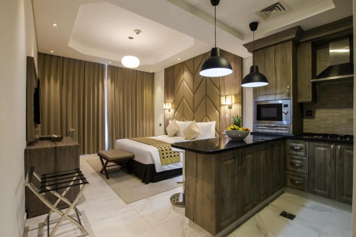Studio Apartment In Al Qusais By Luxury Bookings AC 2 Luxury Bookings