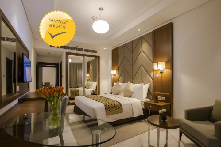 Studio Apartment In Al Qusais By Luxury Bookings AC 9 Luxury Bookings